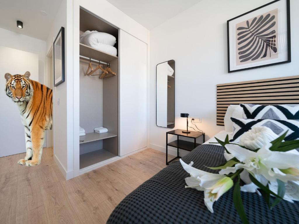 Ferienwohnung Xpce Urban 4 Malaga Skyline - Free Parking Exterior foto