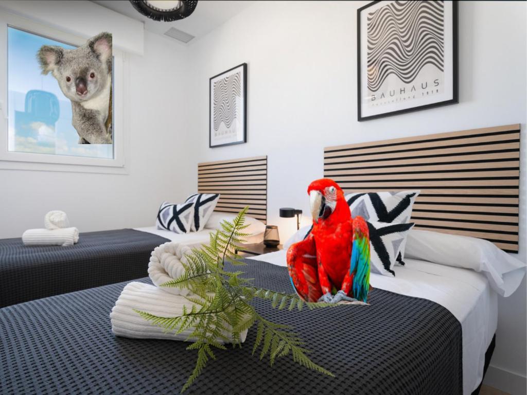 Ferienwohnung Xpce Urban 4 Malaga Skyline - Free Parking Exterior foto